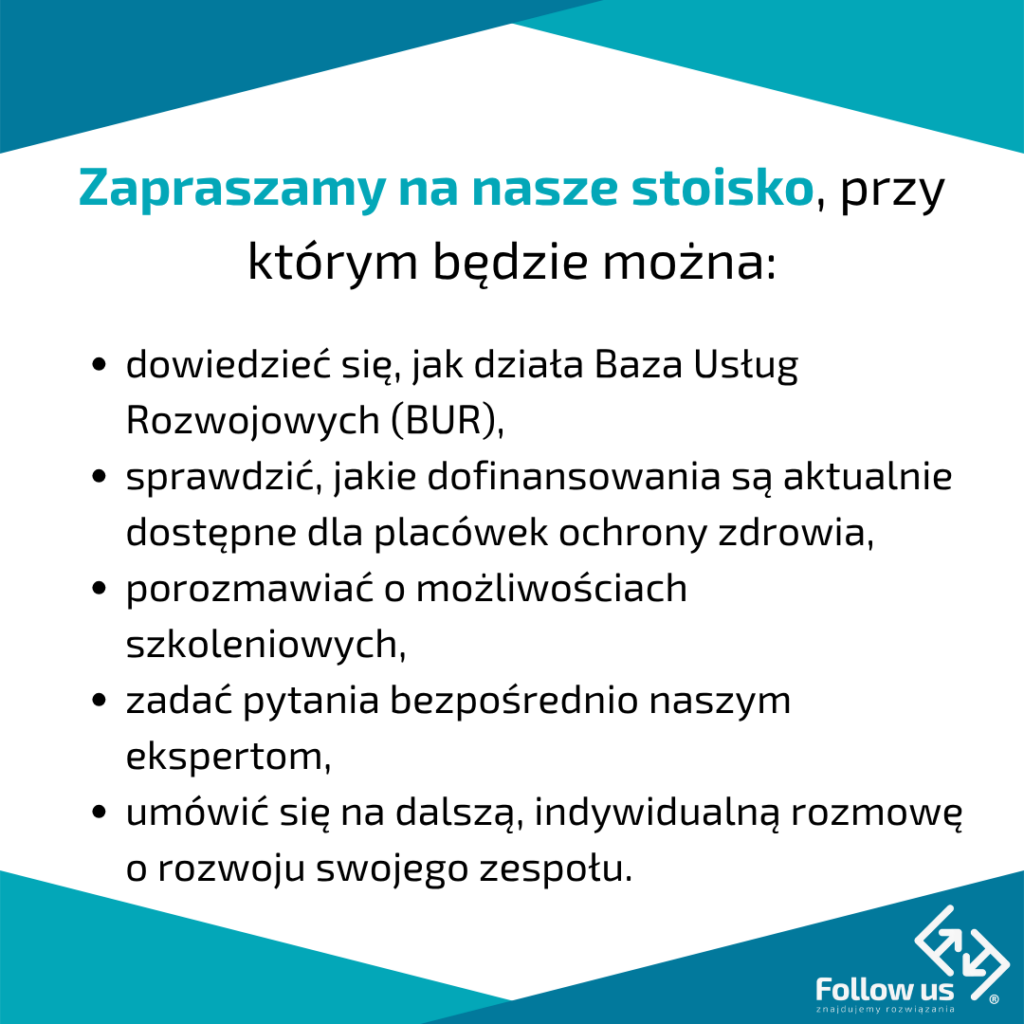 Nasze stoisko na konferencji lean w medycynie